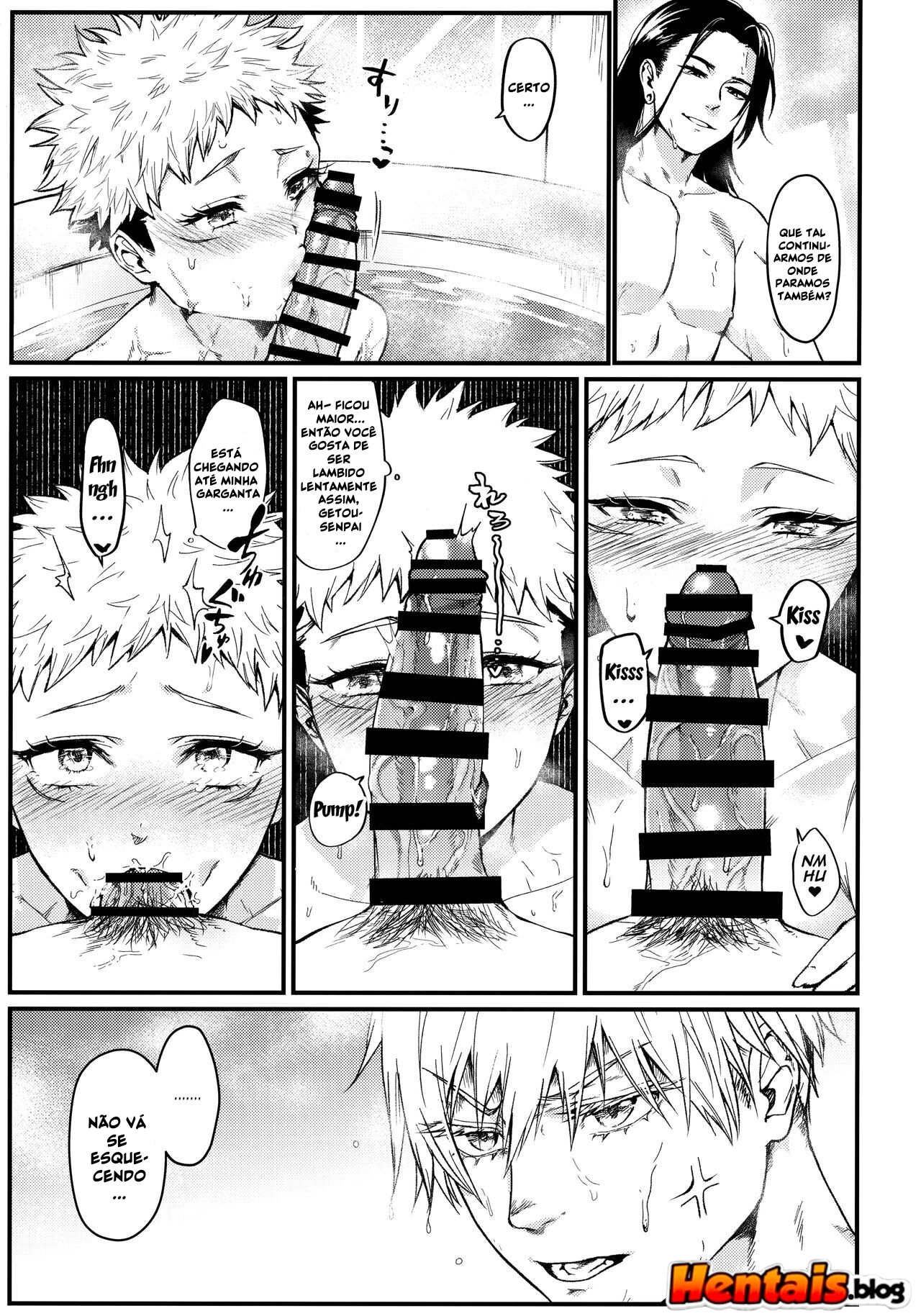 Jujutsu Kaisen Hentai: Ménage