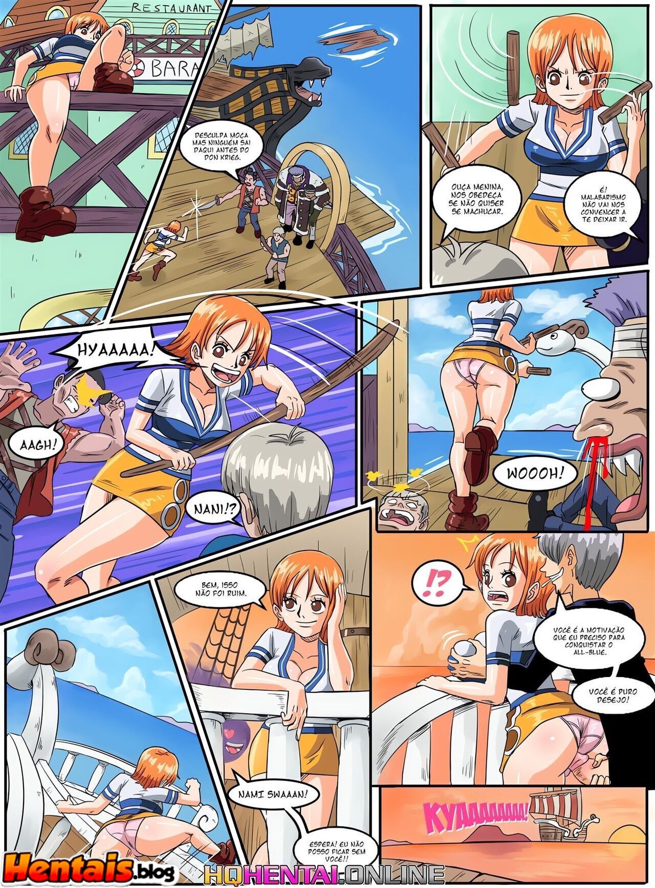 One Piece Hentai: Punição para uma ladra - Foto 7