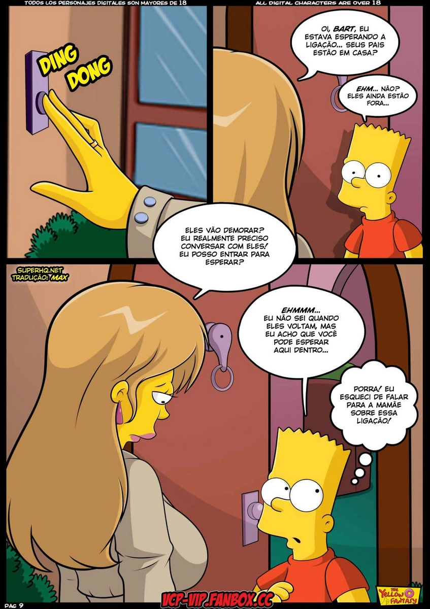 Simpsons HQ Pornô: Marge x Bart - Foto 10