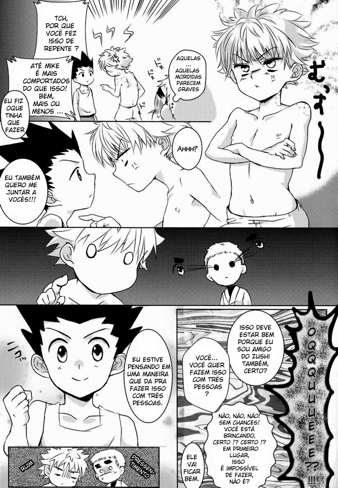 Hunter x Hunter Hentai: Trisal de amigos