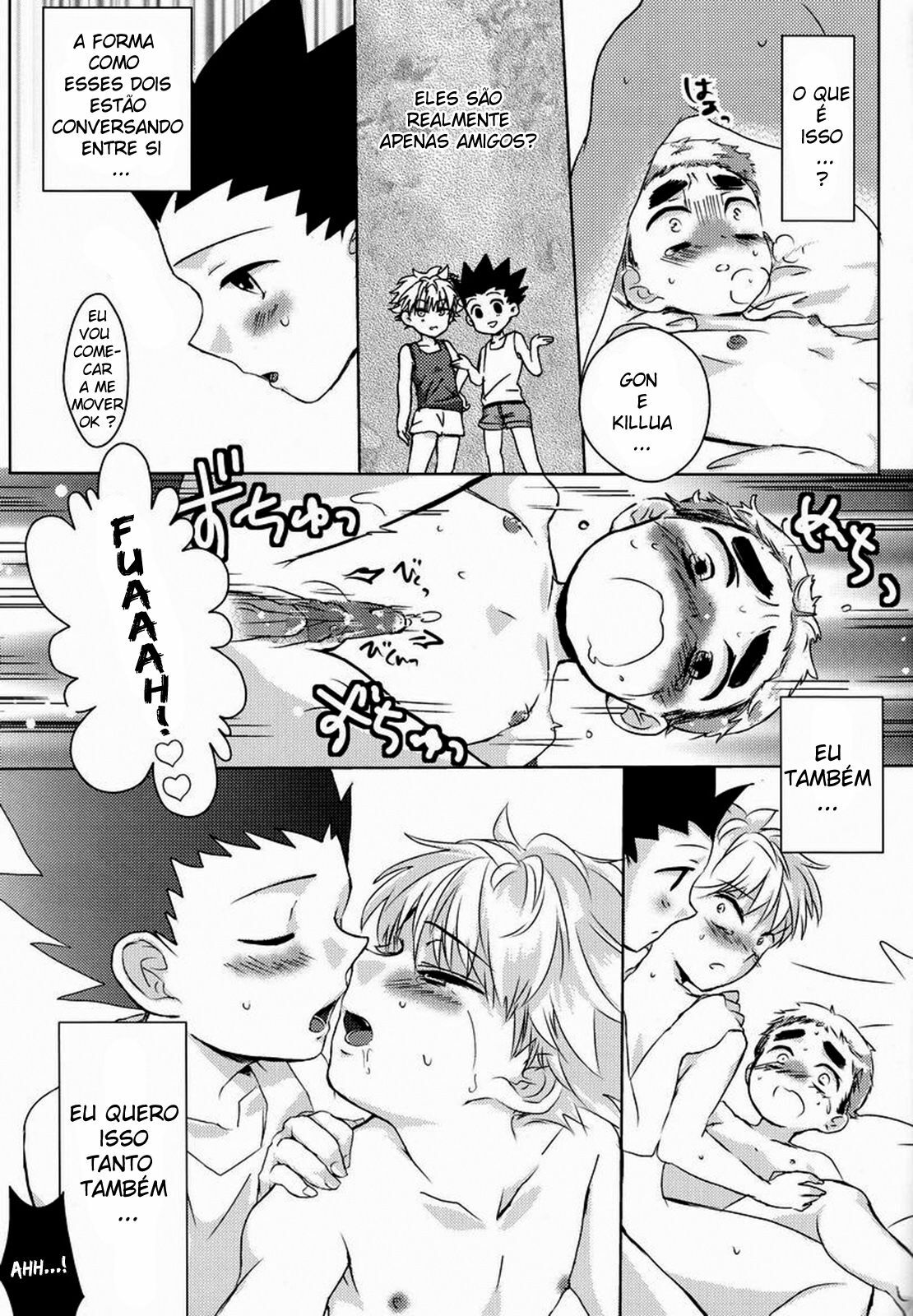 Hunter x Hunter Hentai: Trisal de amigos