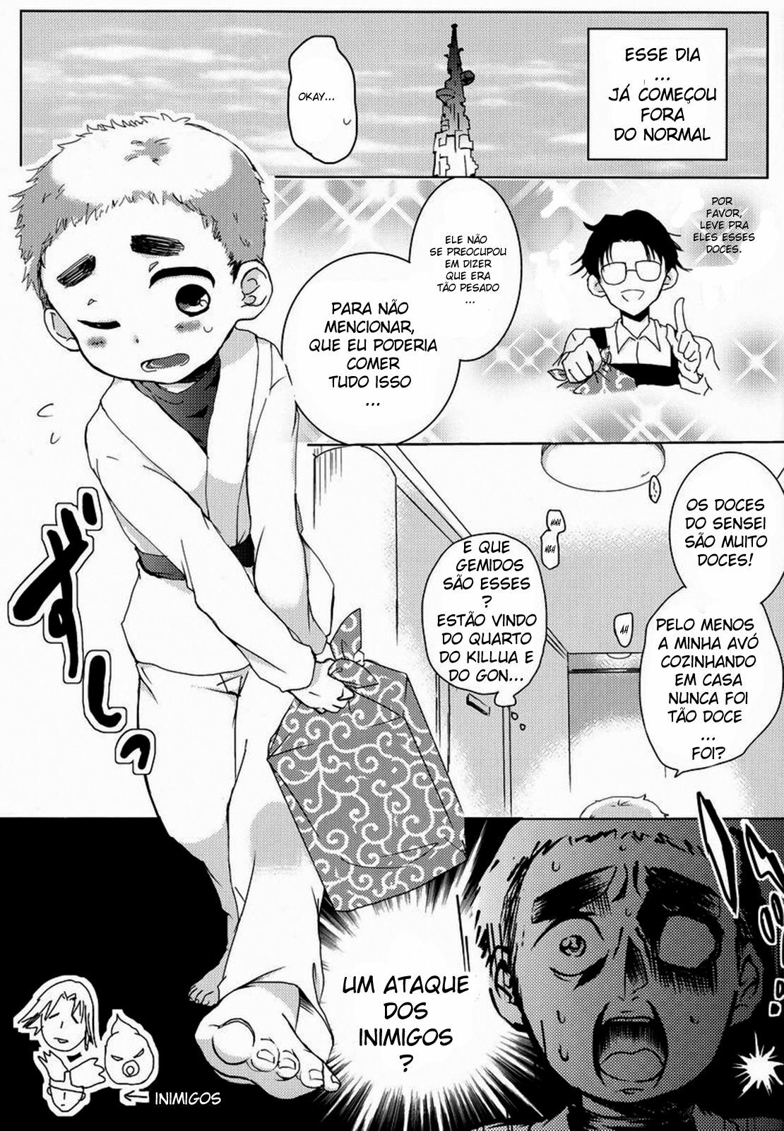 Hunter x Hunter Hentai: Trisal de amigos