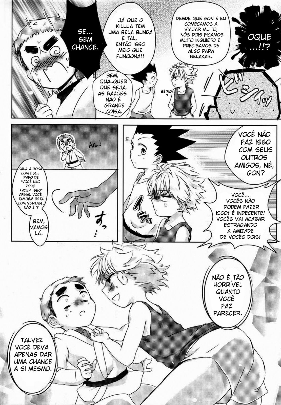 Hunter x Hunter Hentai: Trisal de amigos