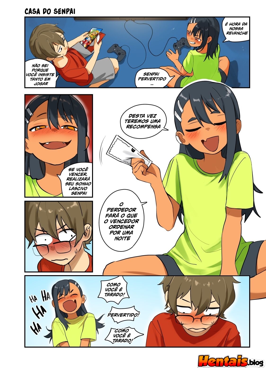 Hentai Nagatoro-San: Um jogo com Nagatoro - Foto 2