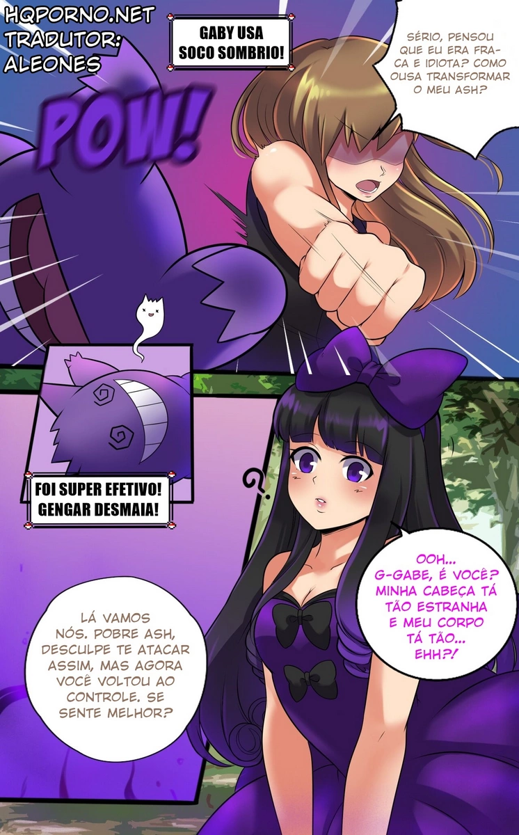 Hentai Pokémon: Somos garotas - Foto 39