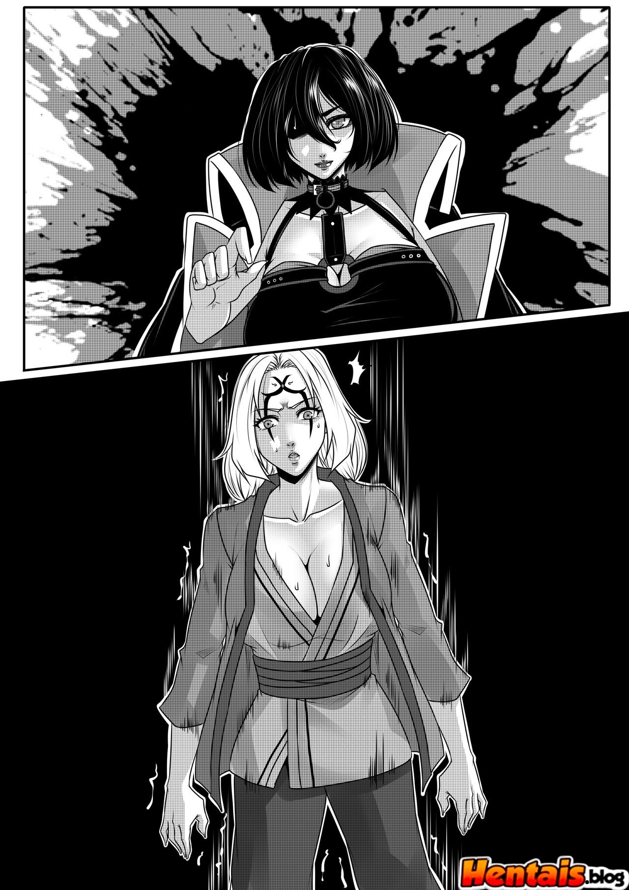 Hentai Tsunade vs Konan - Foto 21