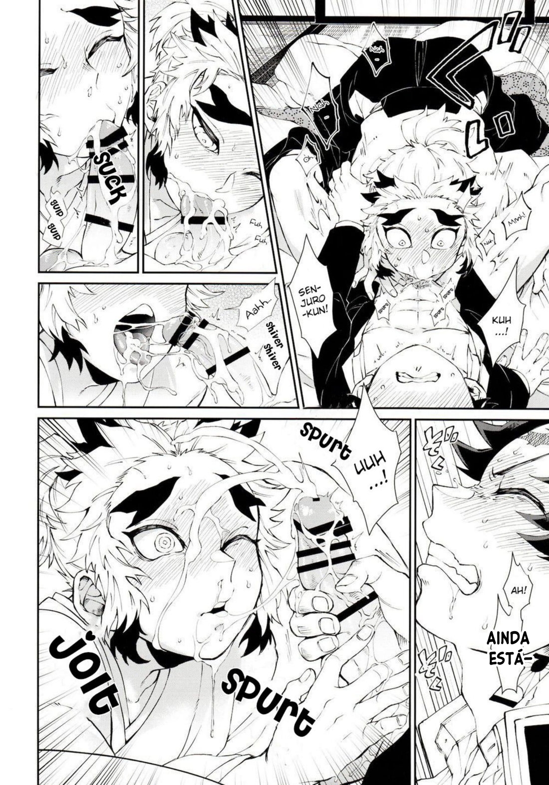 Demon Slayer Hentai: Tanjiro vs. Rengoku - Foto 10