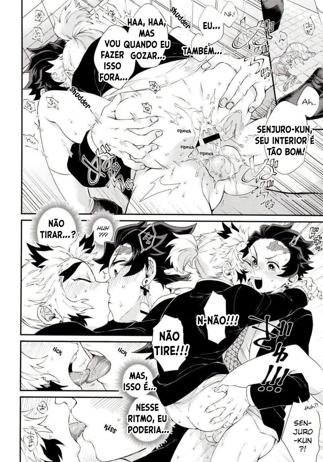 Demon Slayer Hentai: Tanjiro vs. Rengoku - Foto 40