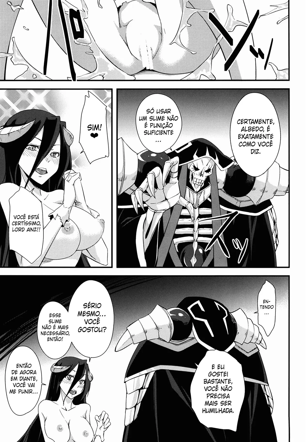 Overlord Pornô HQ: Punição para Albedo - Foto 14