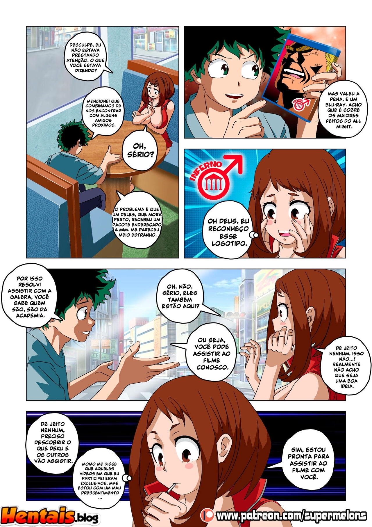 Hentai Uraraka na mansão do inferno - Foto 15